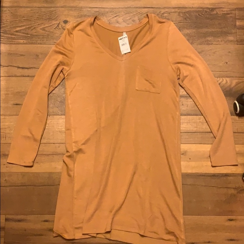 TAGS still on- long sleeve shirt